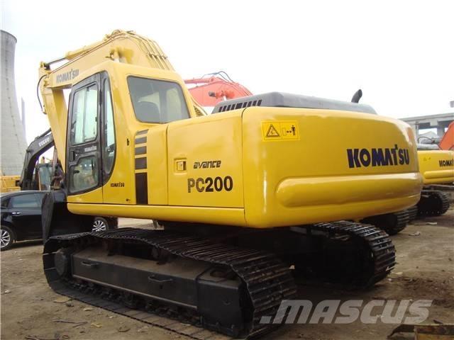 Komatsu PC 200 Crawler excavators