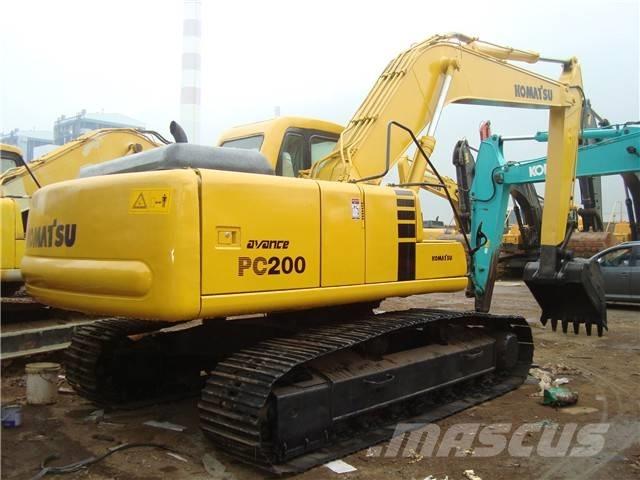 Komatsu PC 200 Crawler excavators