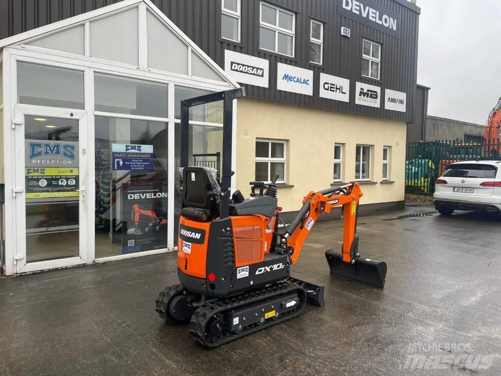 Doosan DX 10 Z Mini excavators < 7t