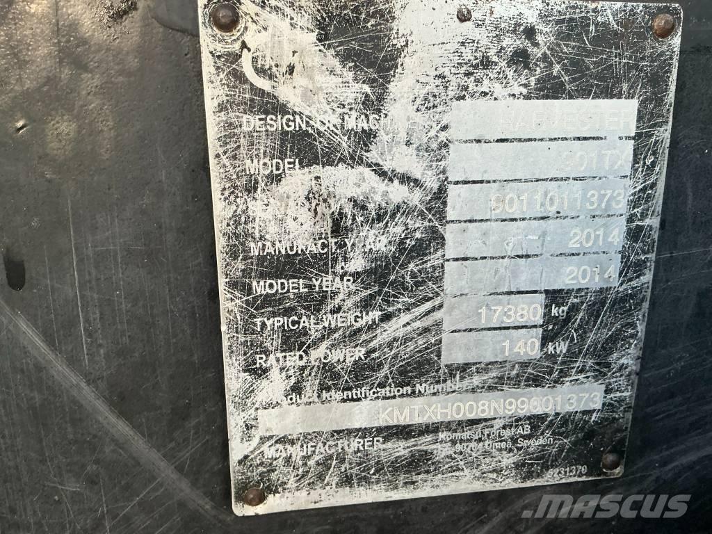 Komatsu 901 TX Harvesters