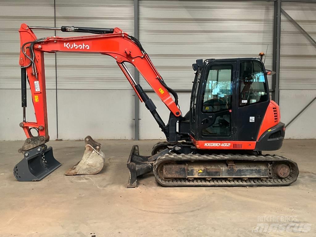 Kubota KX 080-4 A 2 Midi excavators  7t - 12t