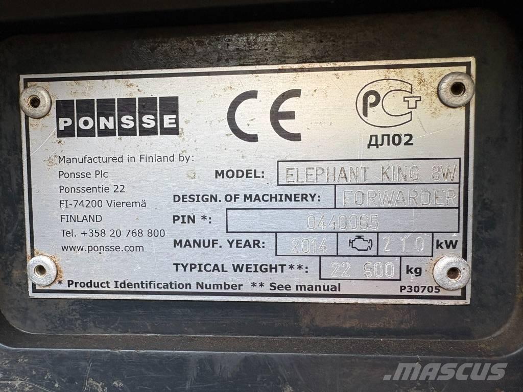 Ponsse Elephant King Forwarders