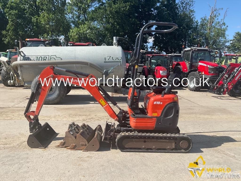 Kubota U 10-3 Mini excavators < 7t