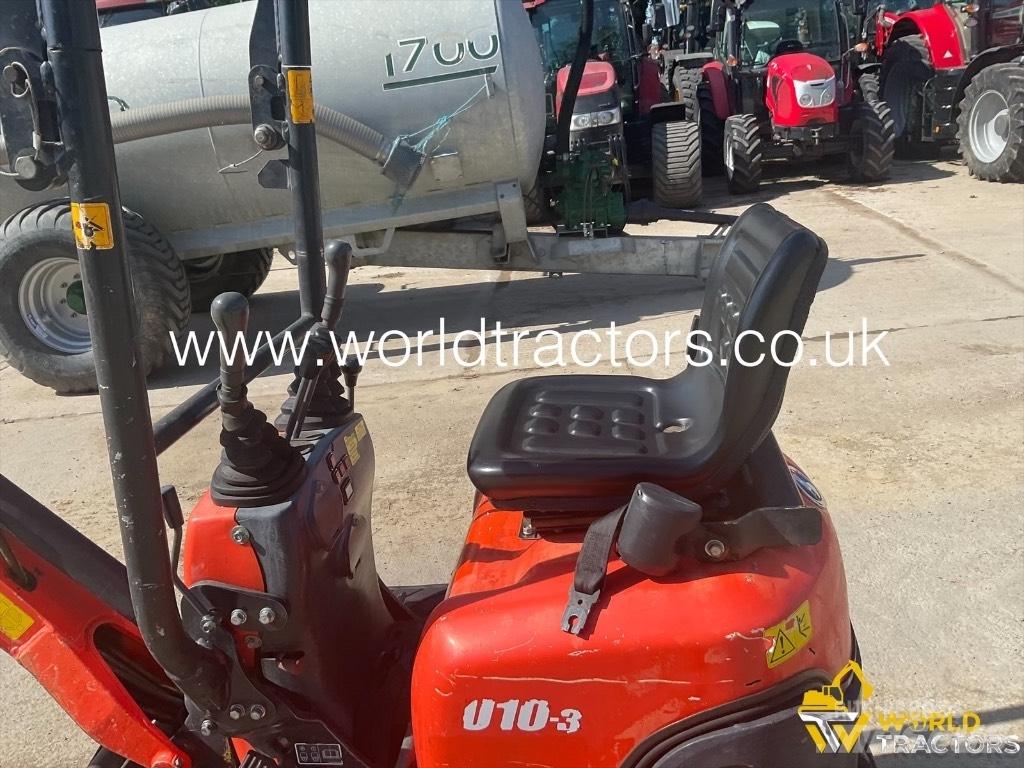 Kubota U 10-3 Mini excavators < 7t