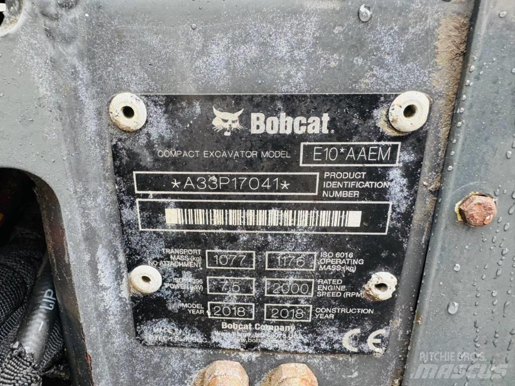 Bobcat E 10 Mini excavators < 7t