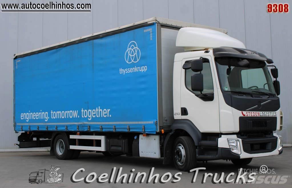 Volvo FL 210 Tautliner/curtainside trucks