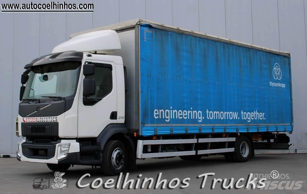Volvo FL 210 Tautliner/curtainside trucks