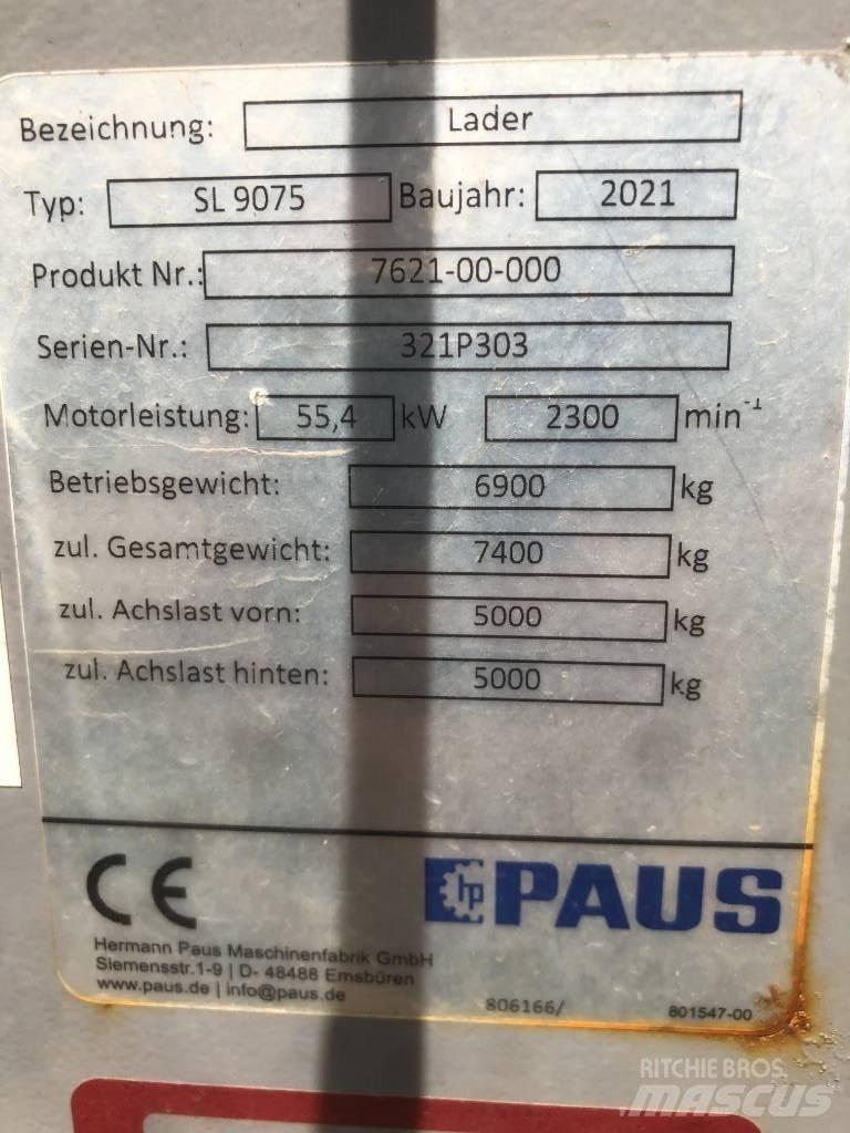 Paus SL 9075 Wheel loaders