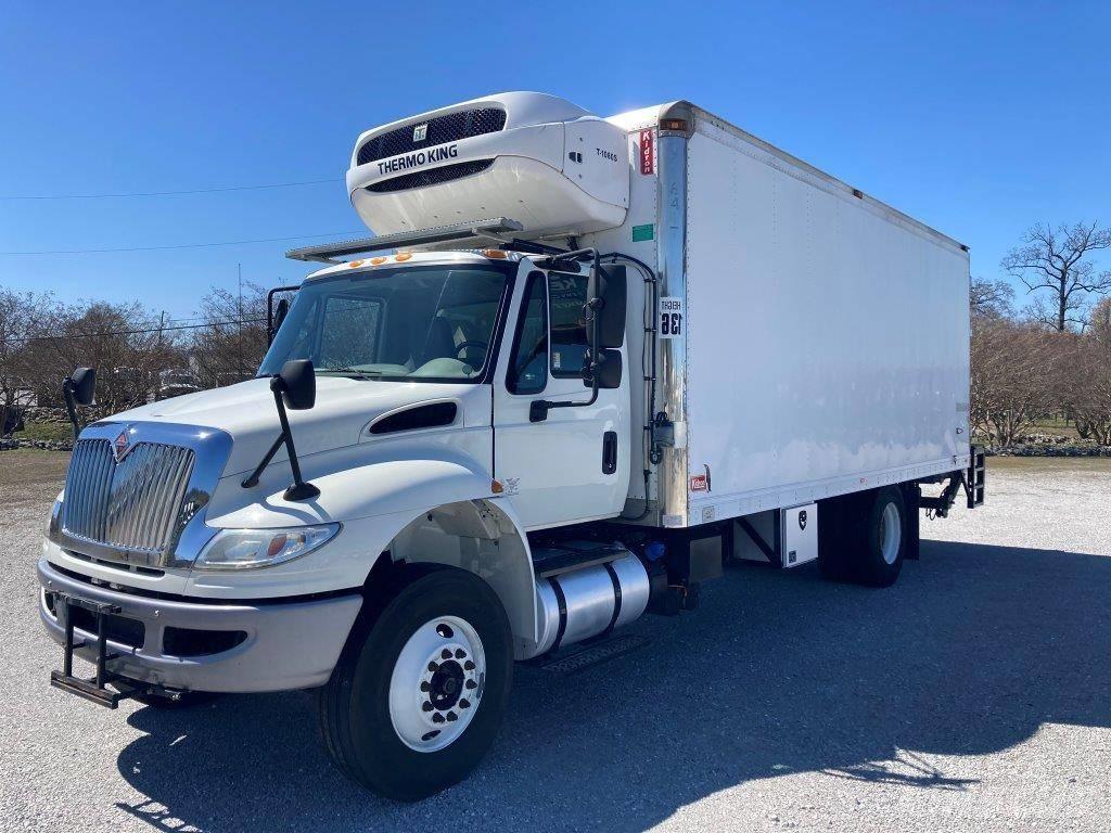 International 4300 Van Body Trucks