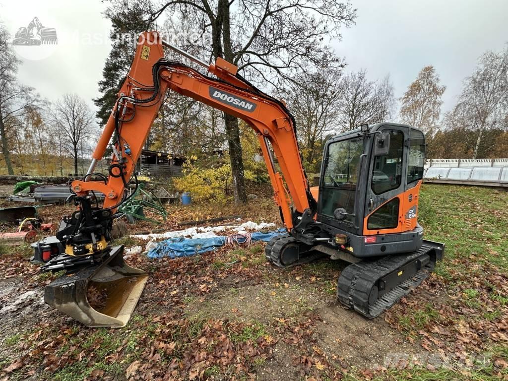 Doosan DX 62 R Mini excavators < 7t