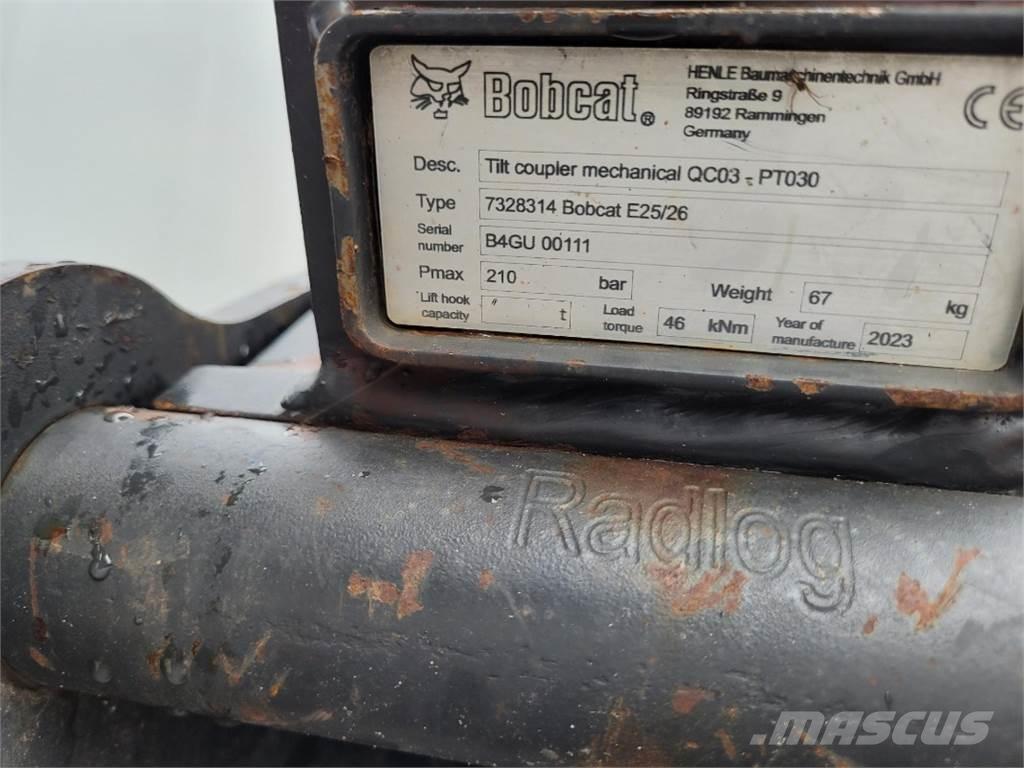 Bobcat E27 Mini excavators < 7t