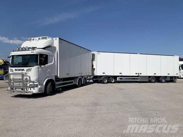 Scania R520 6x2 Van Body Trucks