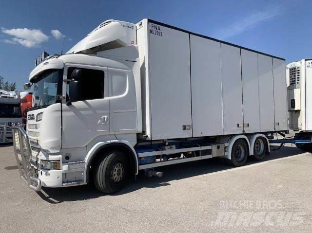 Scania R520 6x2 Van Body Trucks