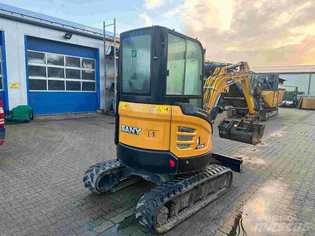 Sany SY 26 U Mini excavators < 7t