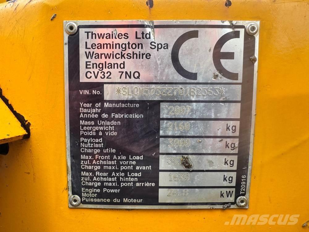 Thwaites 3T ST Site dumpers