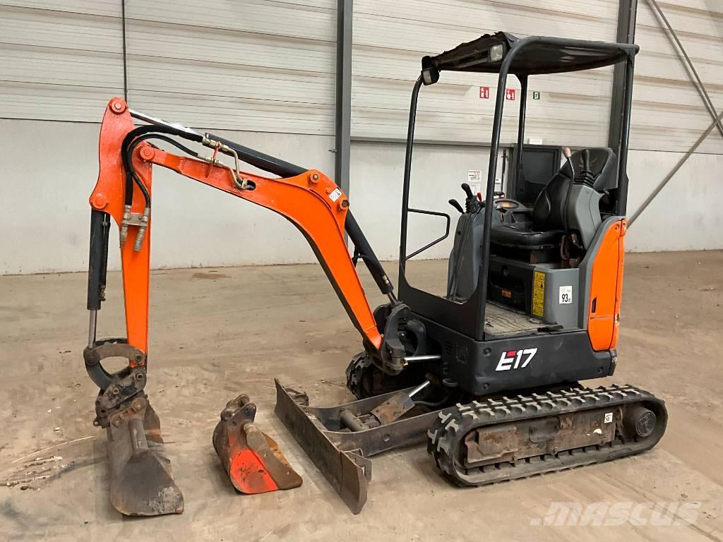 Doosan DX 17 Z Mini excavators < 7t