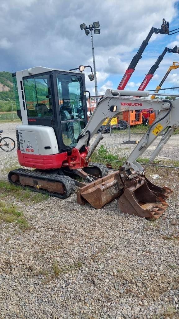 Takeuchi TB 23 R Mini excavators < 7t