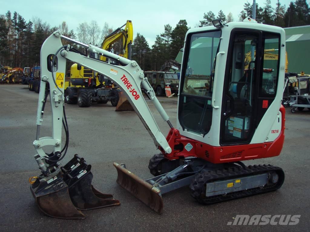 Takeuchi TB 216 Mini excavators < 7t