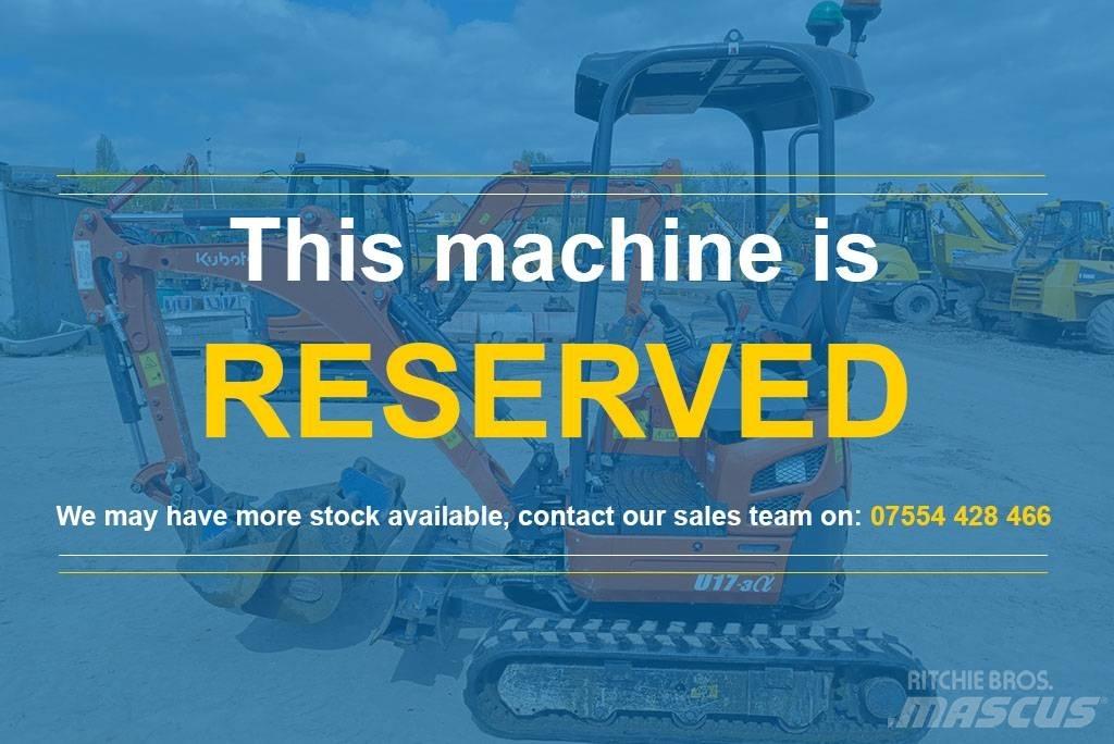 Kubota U 17-3 Mini excavators < 7t