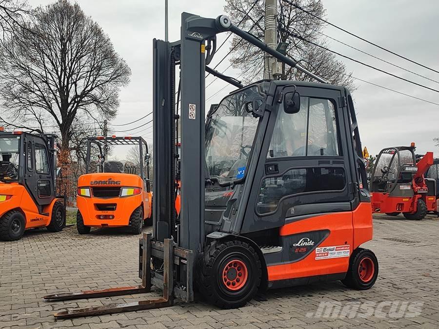 Linde E25-01 Electric forklift trucks