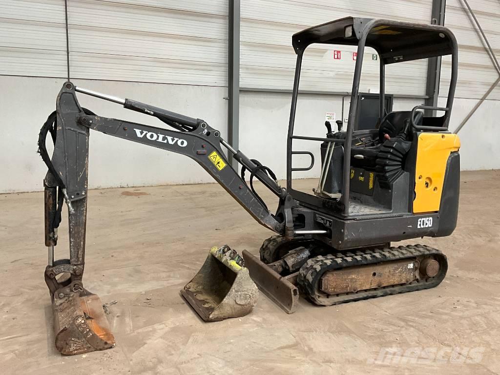 Volvo EC 15 D Mini excavators < 7t