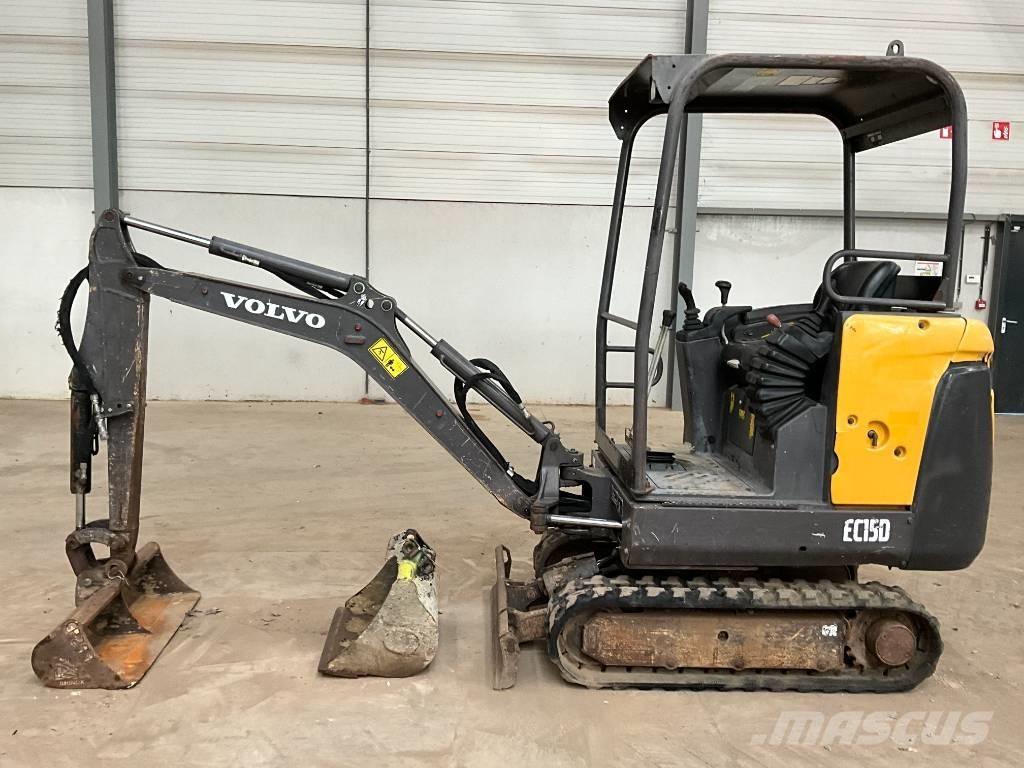 Volvo EC 15 D Mini excavators < 7t