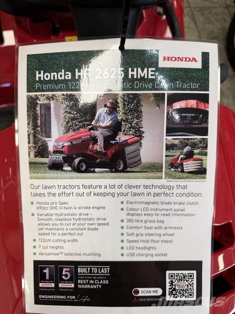 Honda HF2625 HME Riding mowers