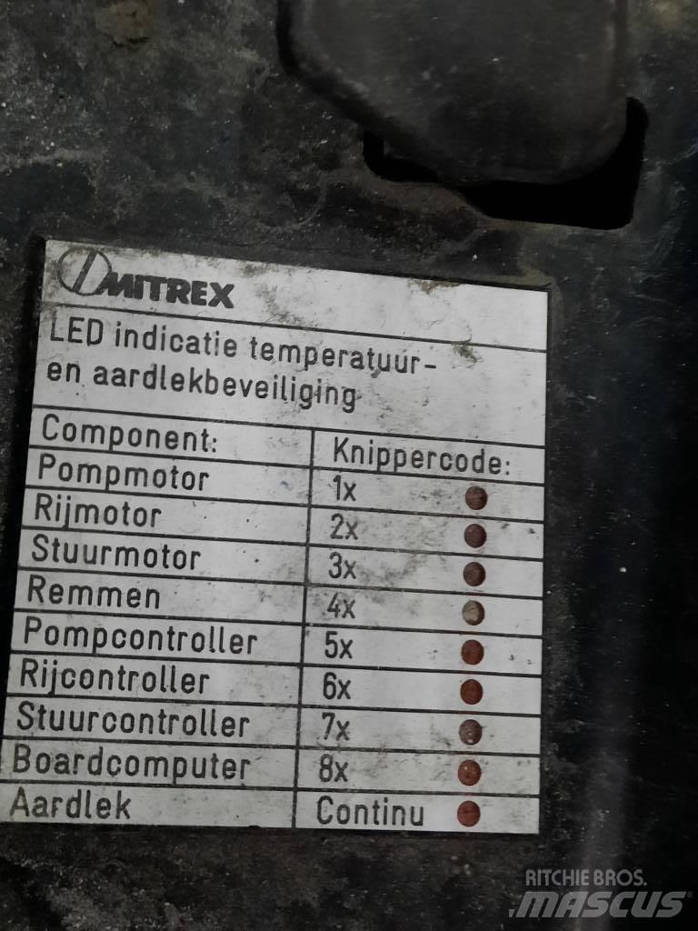 Mitsubishi FB20AN Electric forklift trucks