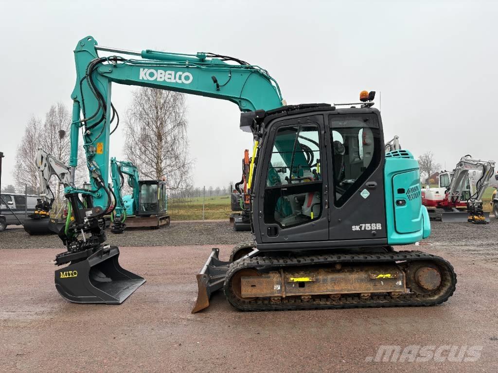 Kobelco SK75SR-7 Midi excavators  7t - 12t