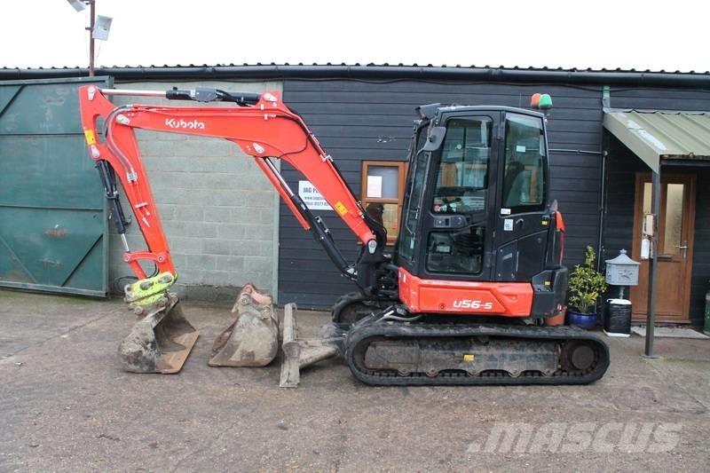 Kubota U 56-5 Mini excavators < 7t