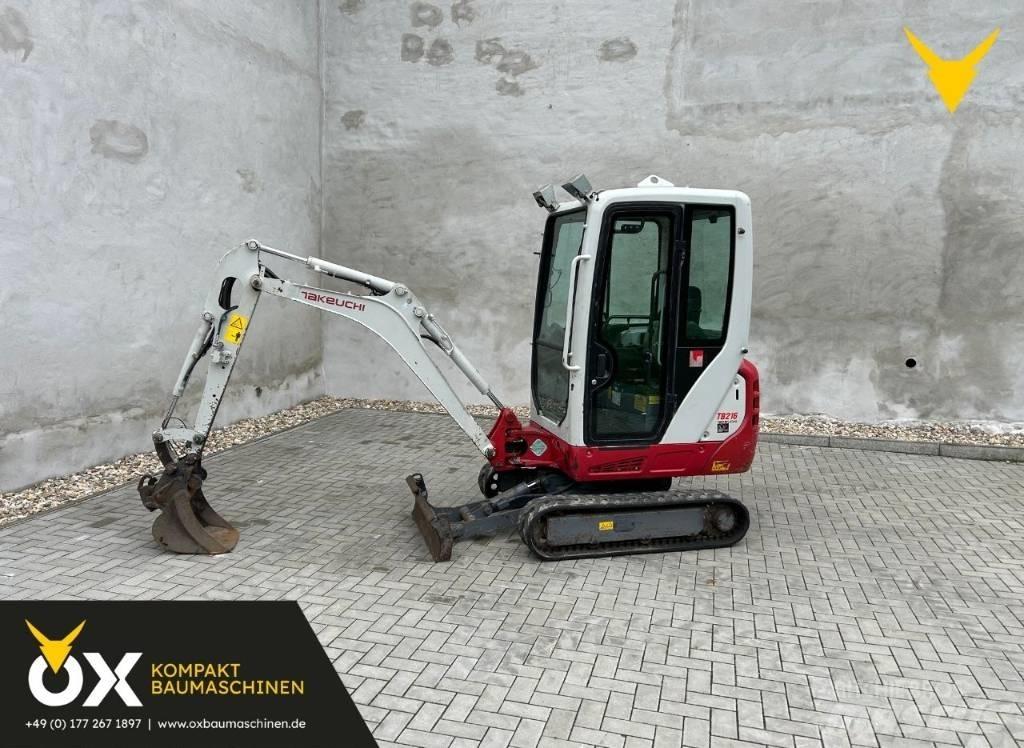 Takeuchi TB 216 Mini excavators < 7t