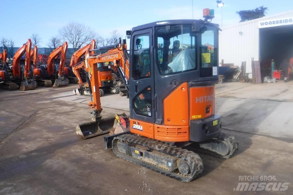 Hitachi ZX 26 U-6 Mini excavators < 7t