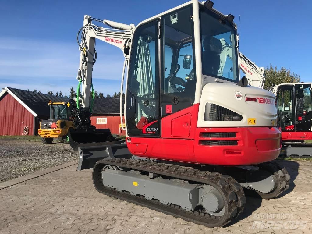 Takeuchi TB250-2 Mini excavators < 7t