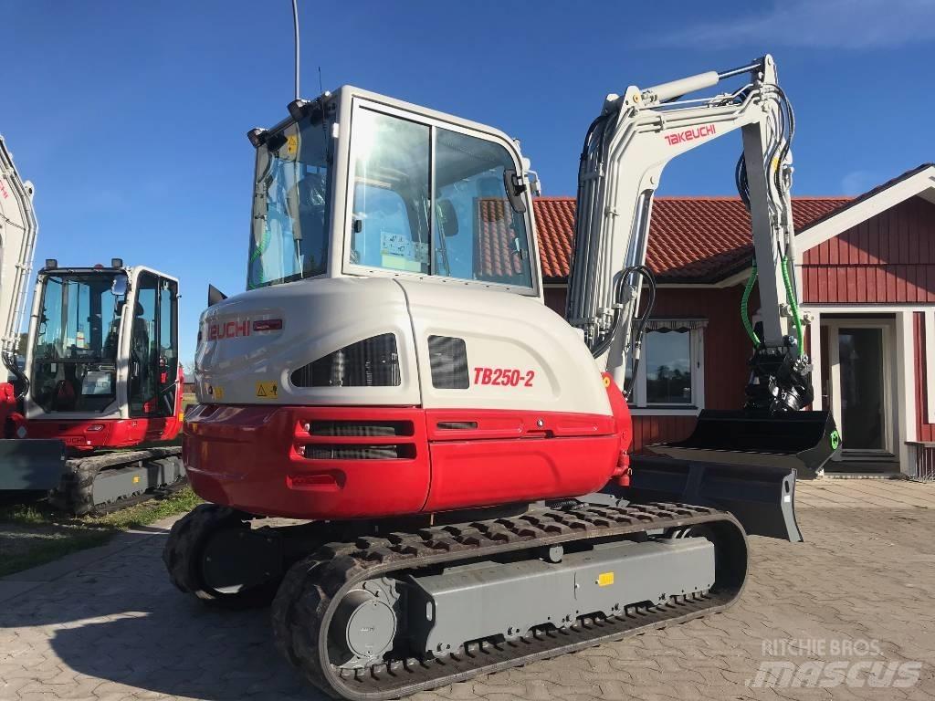 Takeuchi TB250-2 Mini excavators < 7t