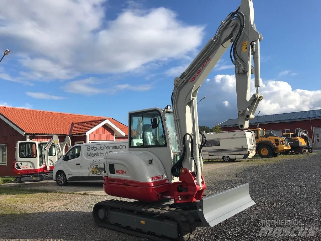 Takeuchi TB250-2 Mini excavators < 7t