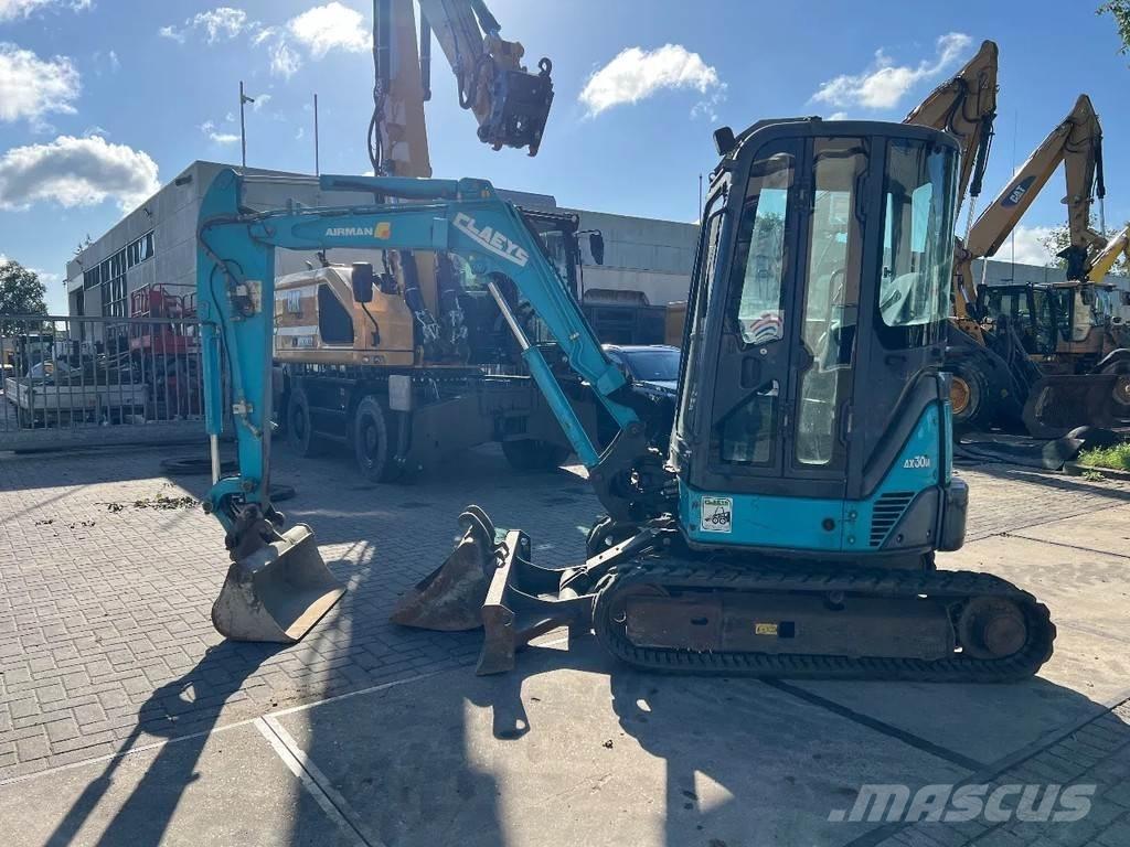 Airman AX30 U Mini excavators < 7t