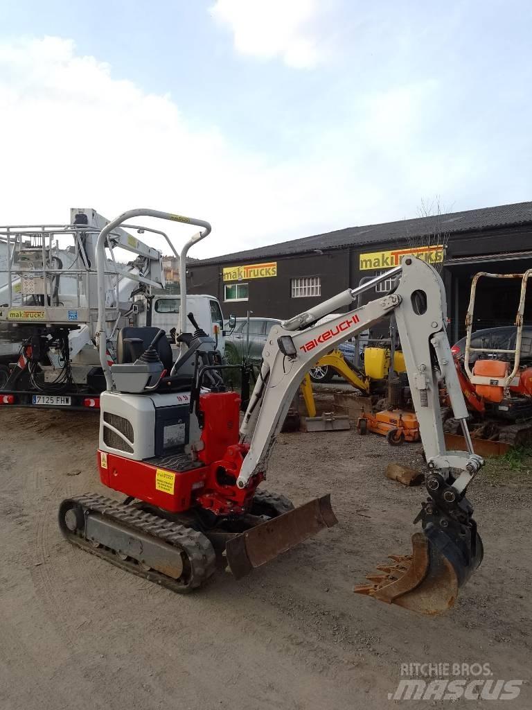 Takeuchi TB210R Mini excavators < 7t