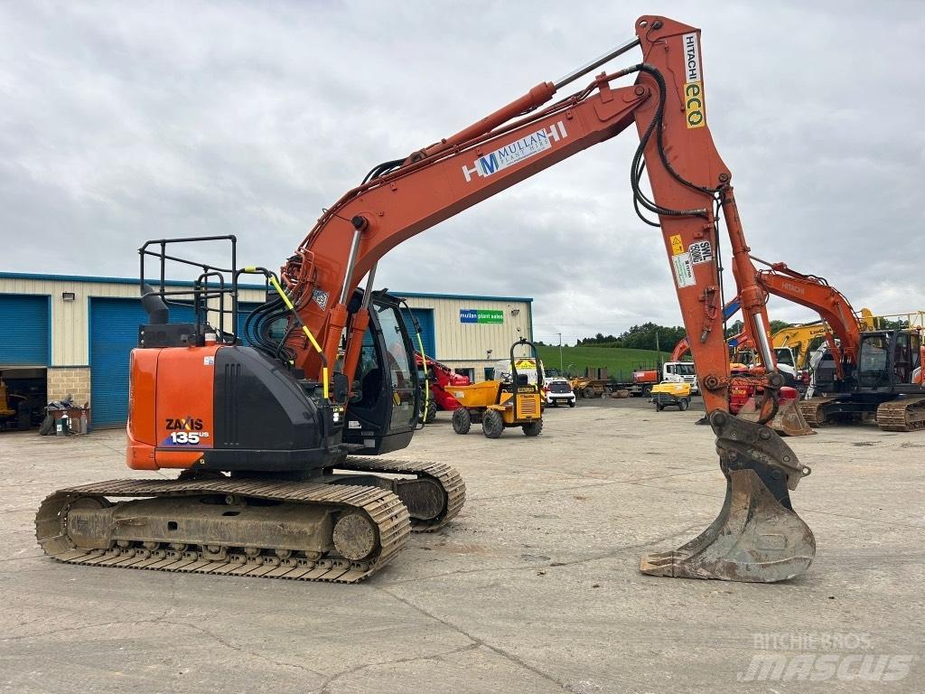 Hitachi ZX135 US-6 Crawler excavators