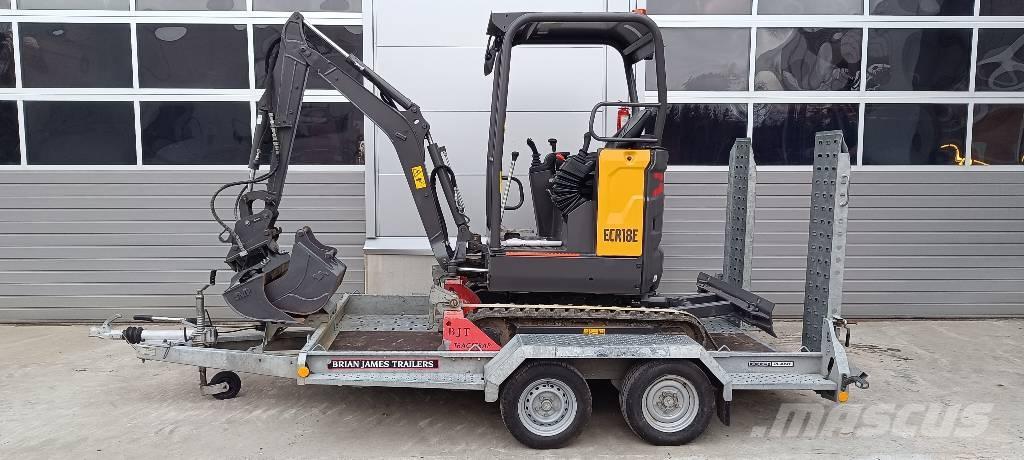 Volvo ECR18E Mini excavators < 7t