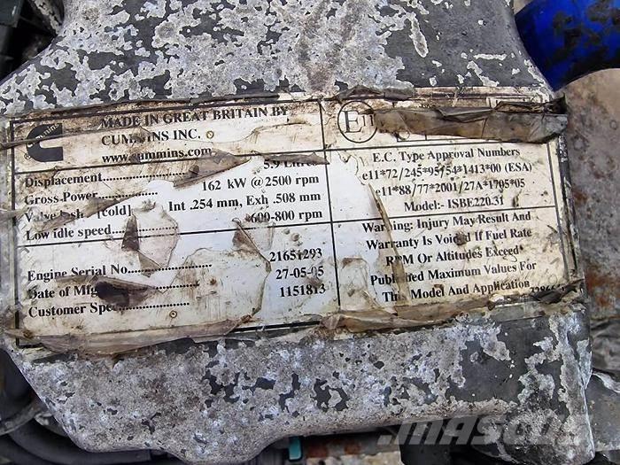 Cummins ISBE220.31 Other components