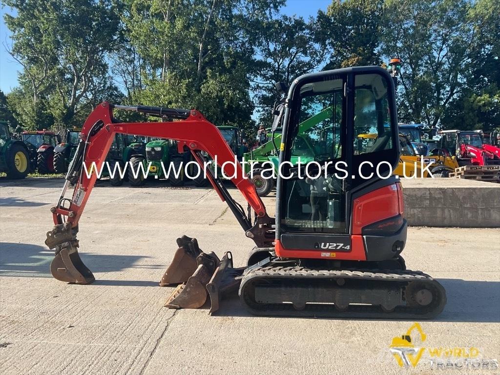 Kubota U 27-4 Mini excavators < 7t