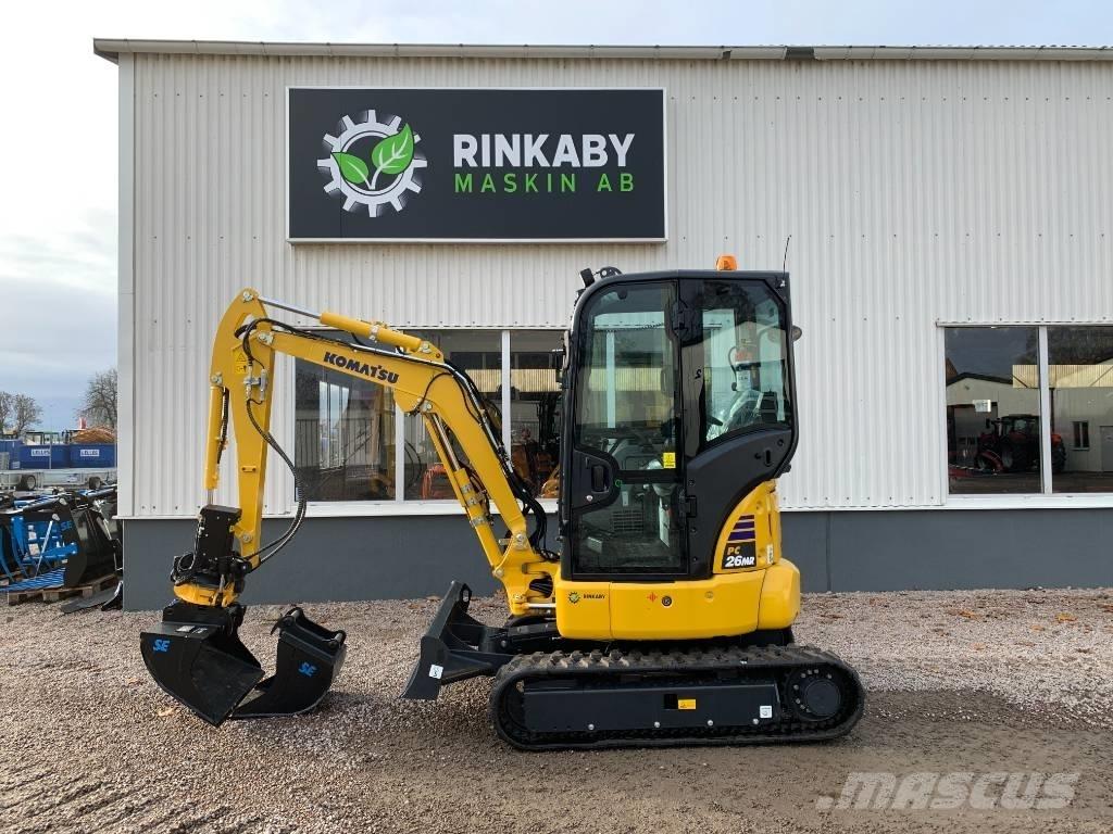 Komatsu PC26 MR-5 Mini excavators < 7t