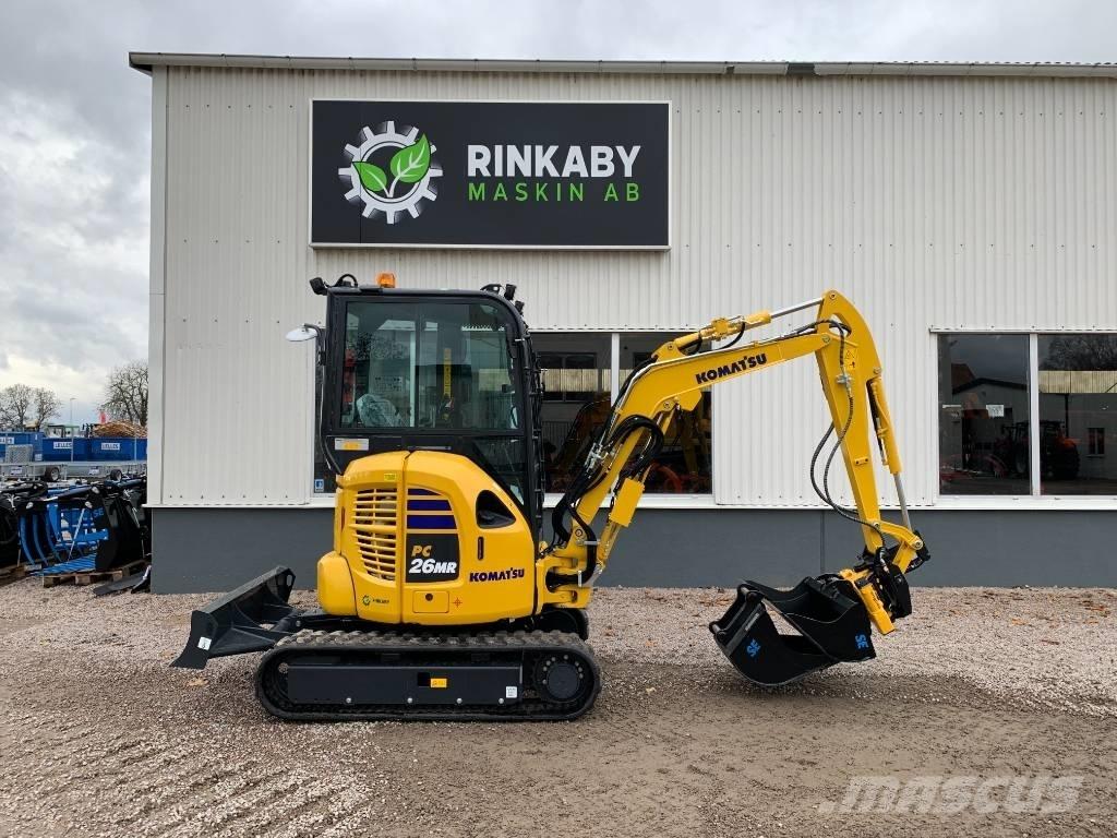 Komatsu PC26 MR-5 Mini excavators < 7t
