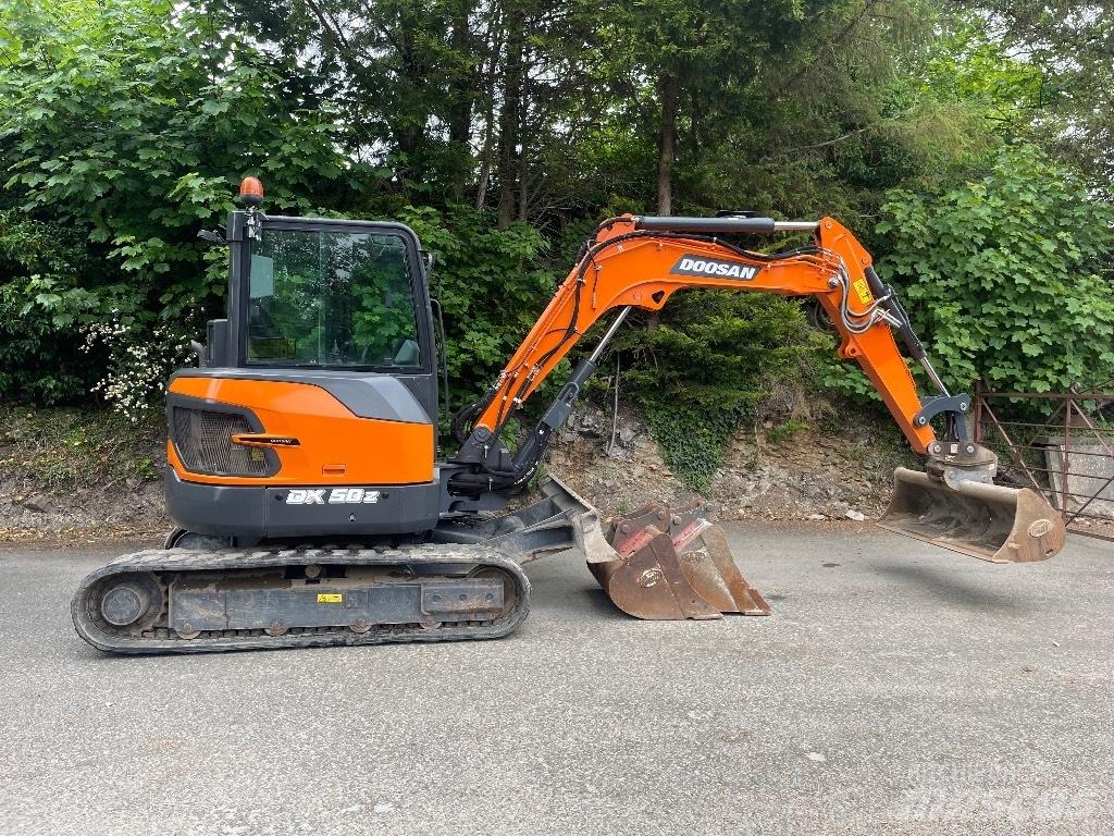 Doosan DX 50 Z Mini excavators < 7t