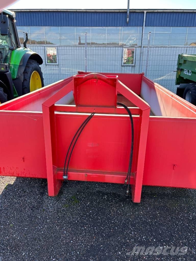 Bigab 242 SCHAKTFLAK Containerframe/Skiploader trailers