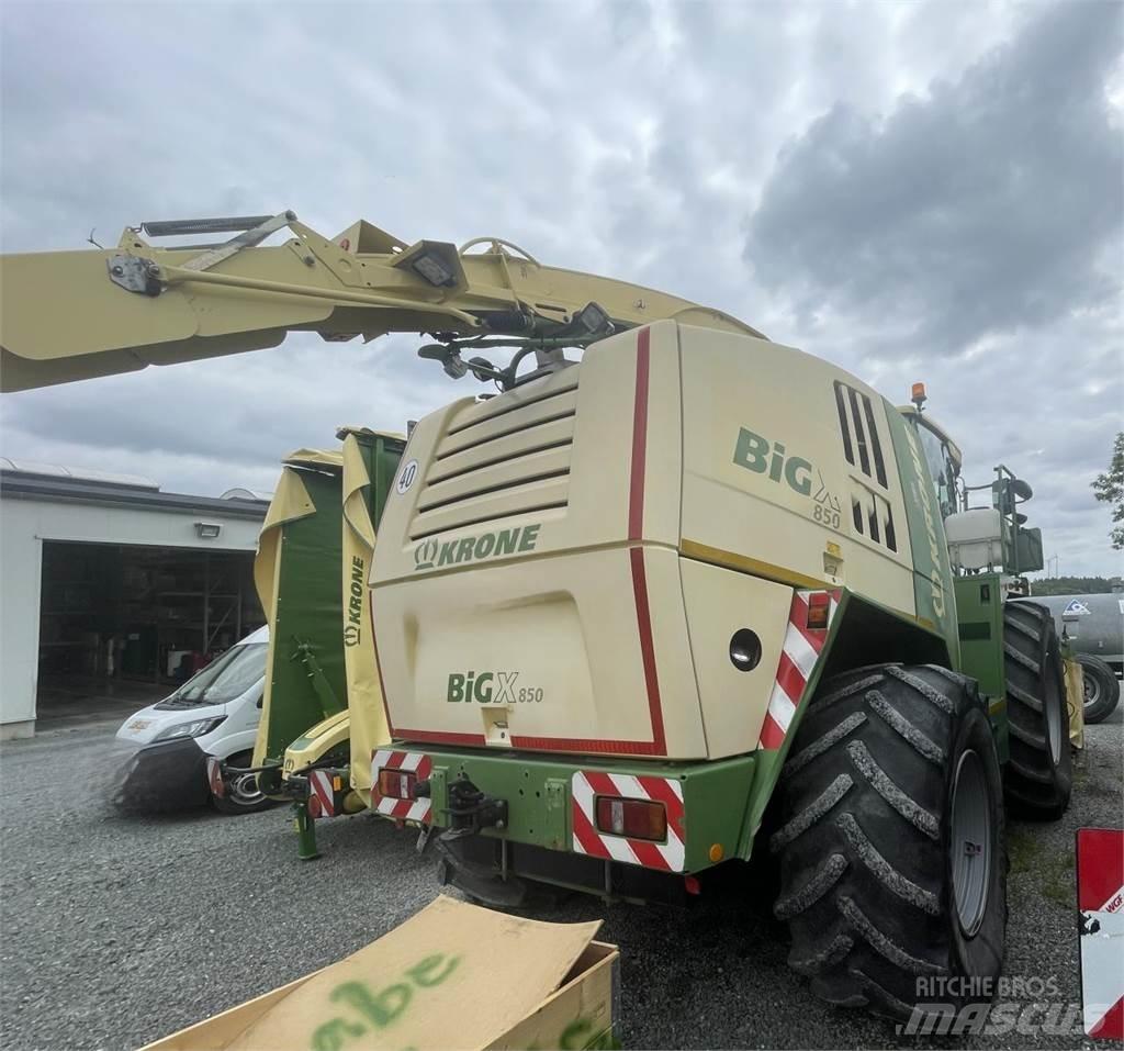 Krone BIG X850 Self-propelled foragers