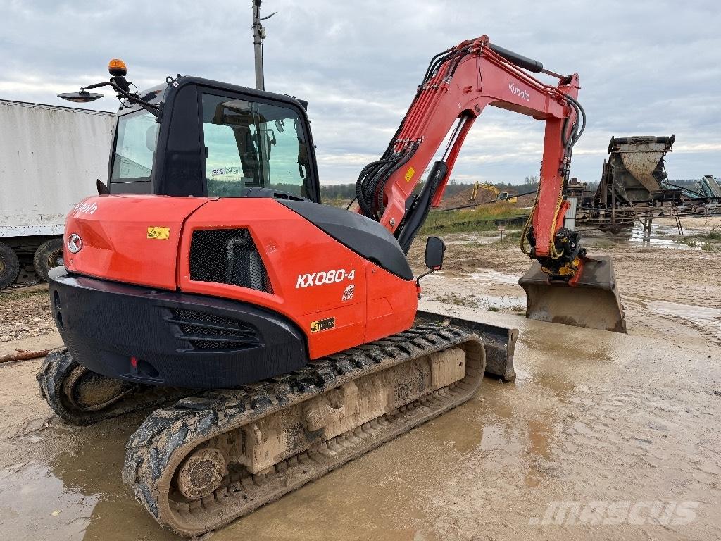 Kubota KX 080-4 Mini excavators < 7t