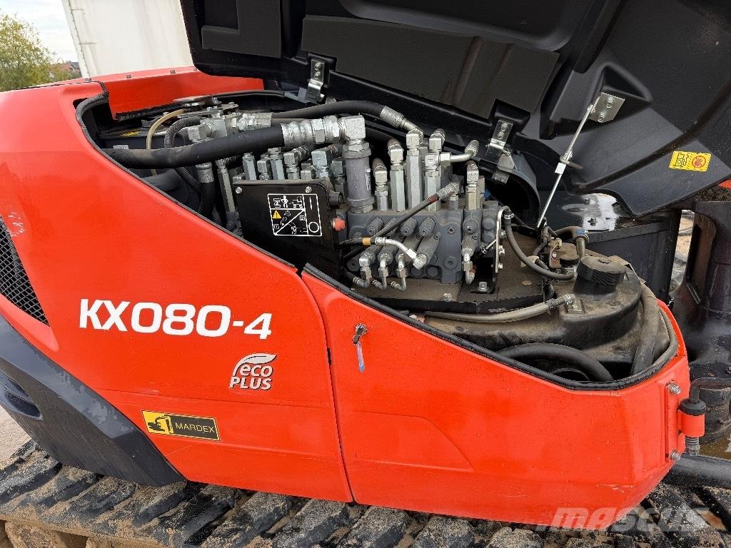 Kubota KX 080-4 Mini excavators < 7t