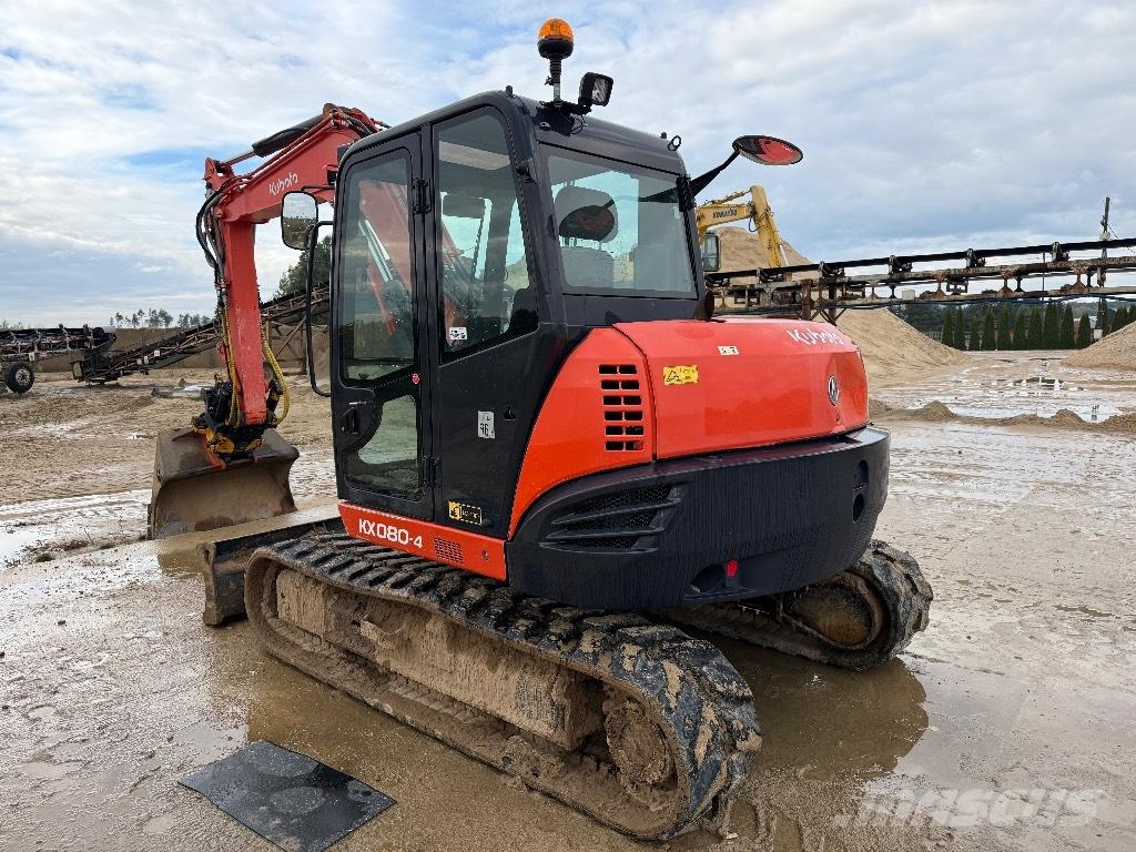 Kubota KX 080-4 Mini excavators < 7t