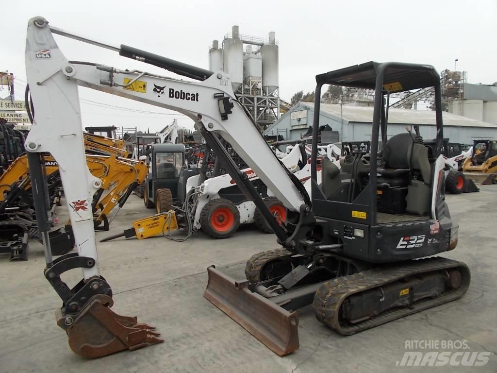Bobcat E32i Mini excavators < 7t